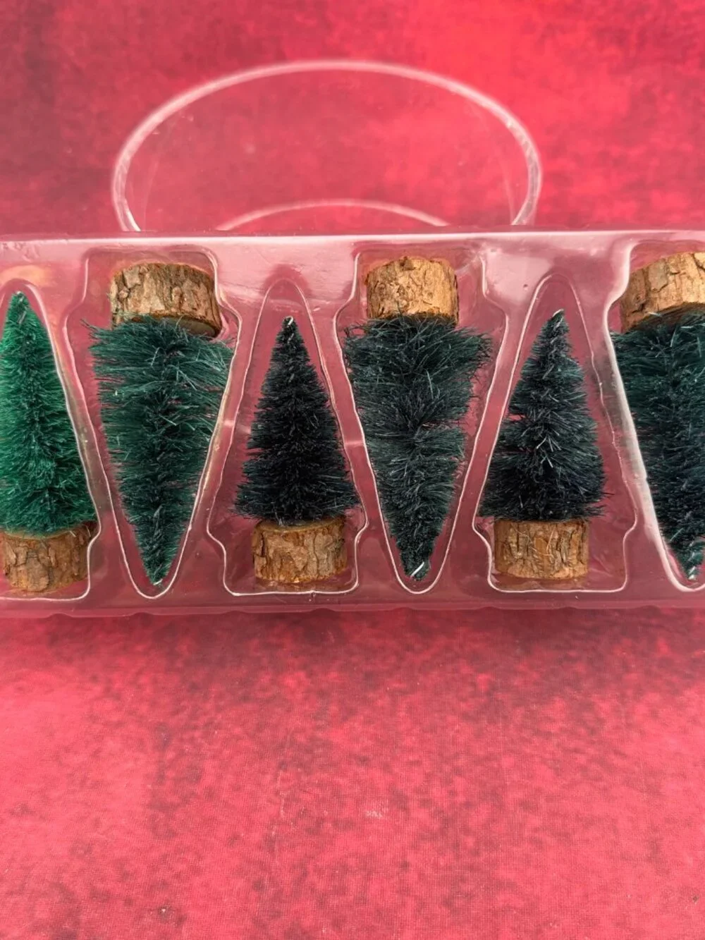 THE AMERICANA COLLECTION SIX MINIATURE TREES ACCESORY SET AH 49